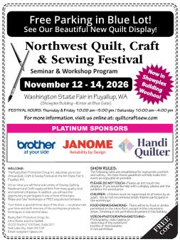 Quilt, Craft & Sewing Festival Show Program