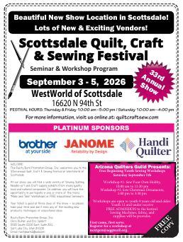 Quilt, Craft & Sewing Festival Show Program