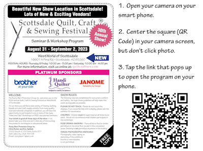 Quilt, Craft & Sewing Festival Show Program