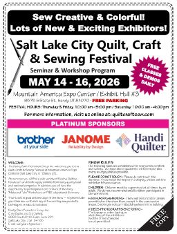 Quilt, Craft & Sewing Festival Show Program